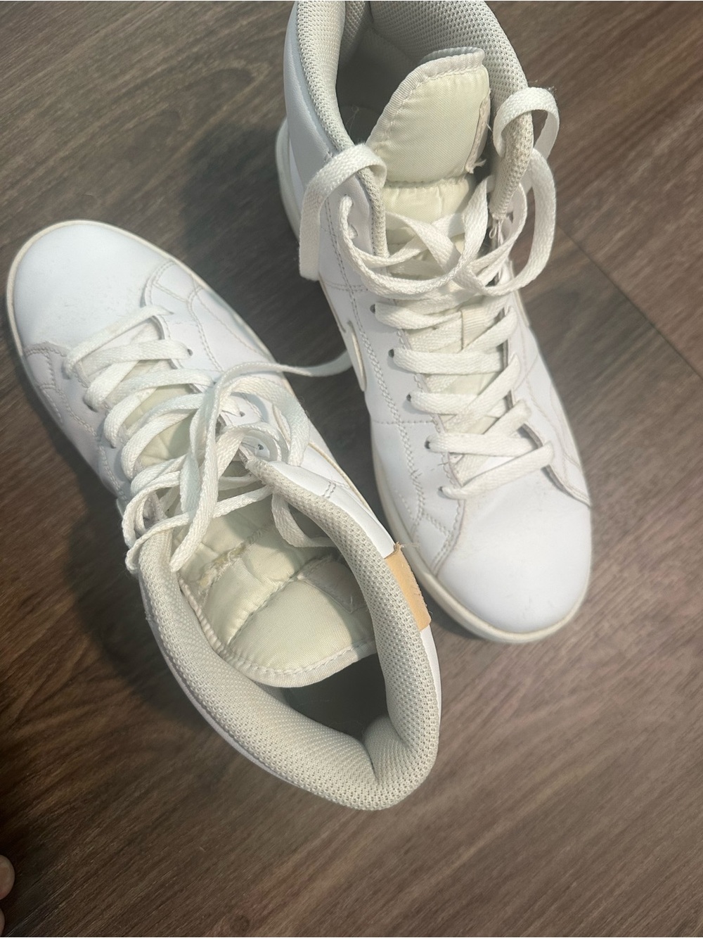 Nike White High-Top Women's Sneakers